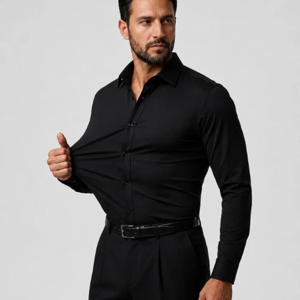 Helmut | Slim-Fit Stretchhemd