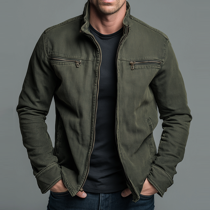 Andreas | Vintage-Field-Jacke im Militärstil