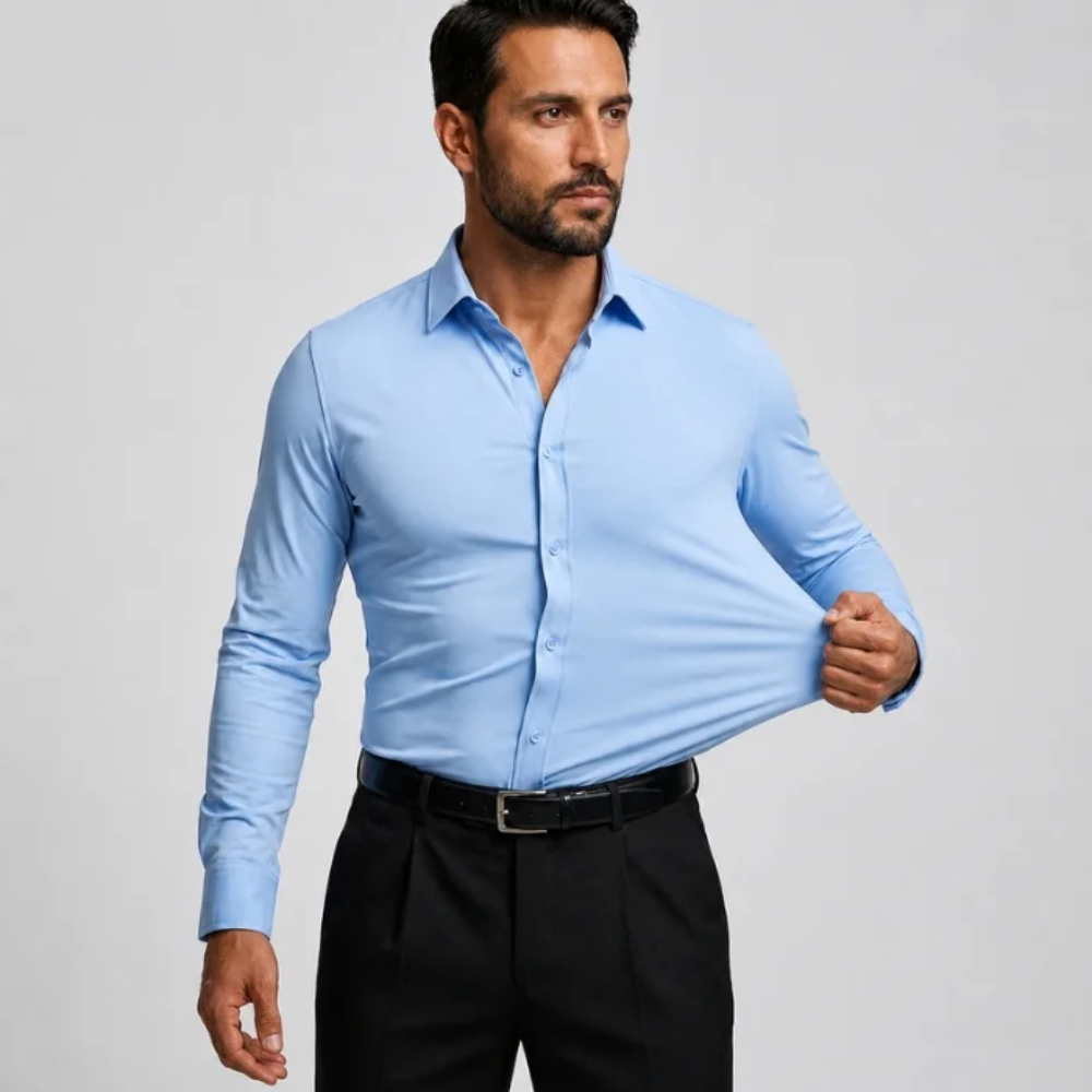 Helmut | Slim-Fit Stretchhemd