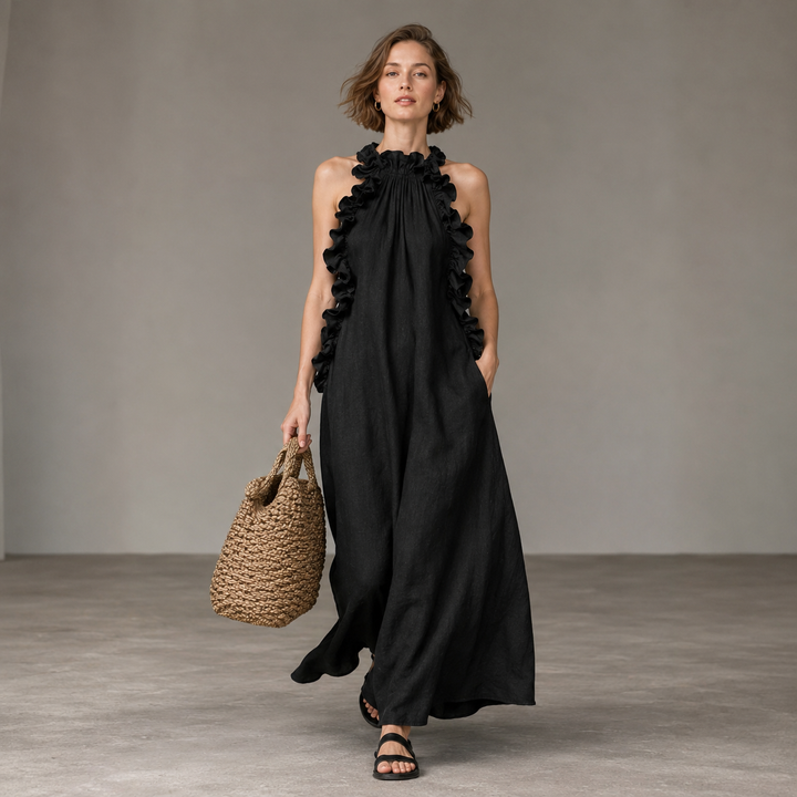 Hina | Maxikleid mit Taschen
