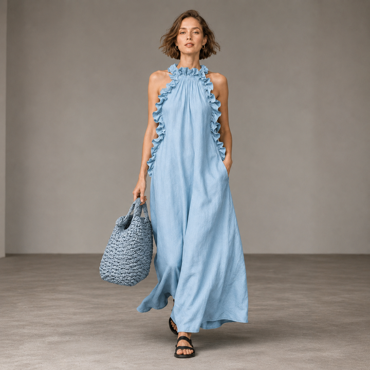 Hina | Maxikleid mit Taschen