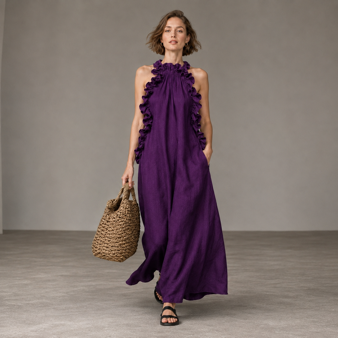 Hina | Maxikleid mit Taschen