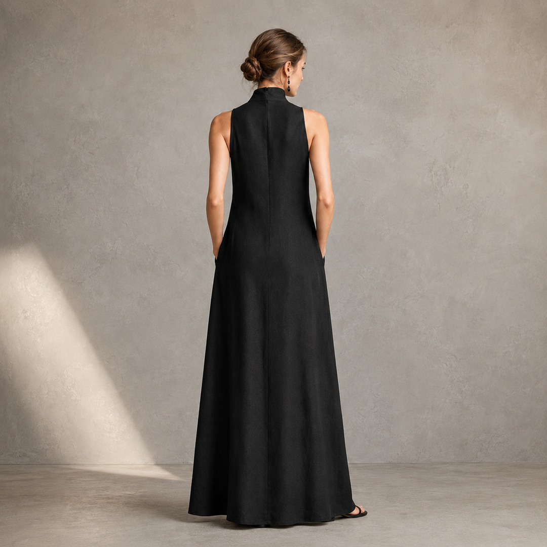 Akari | Minimalistisches langes Kleid