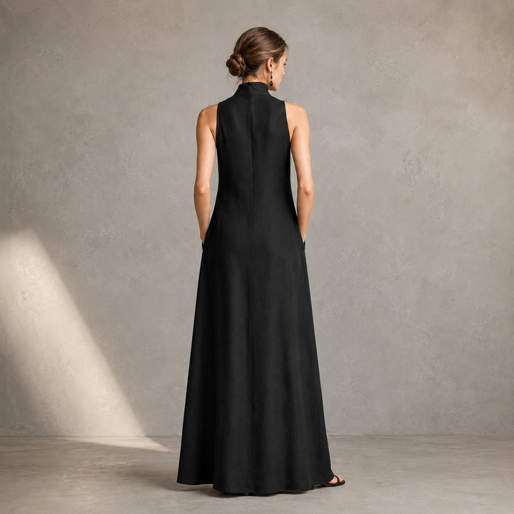 Akari | Minimalistisches langes Kleid