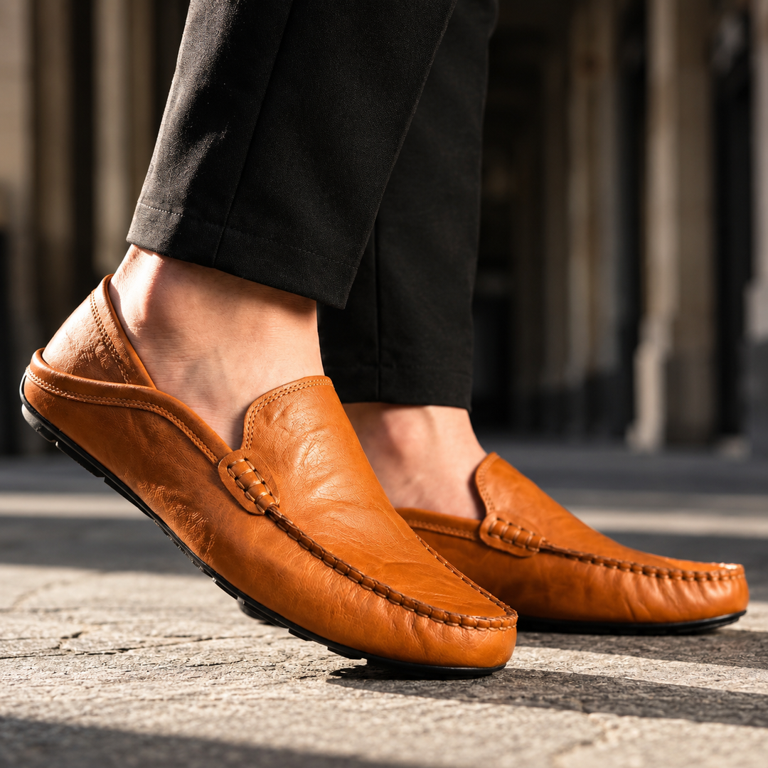 Gisela | Leder-Loafer