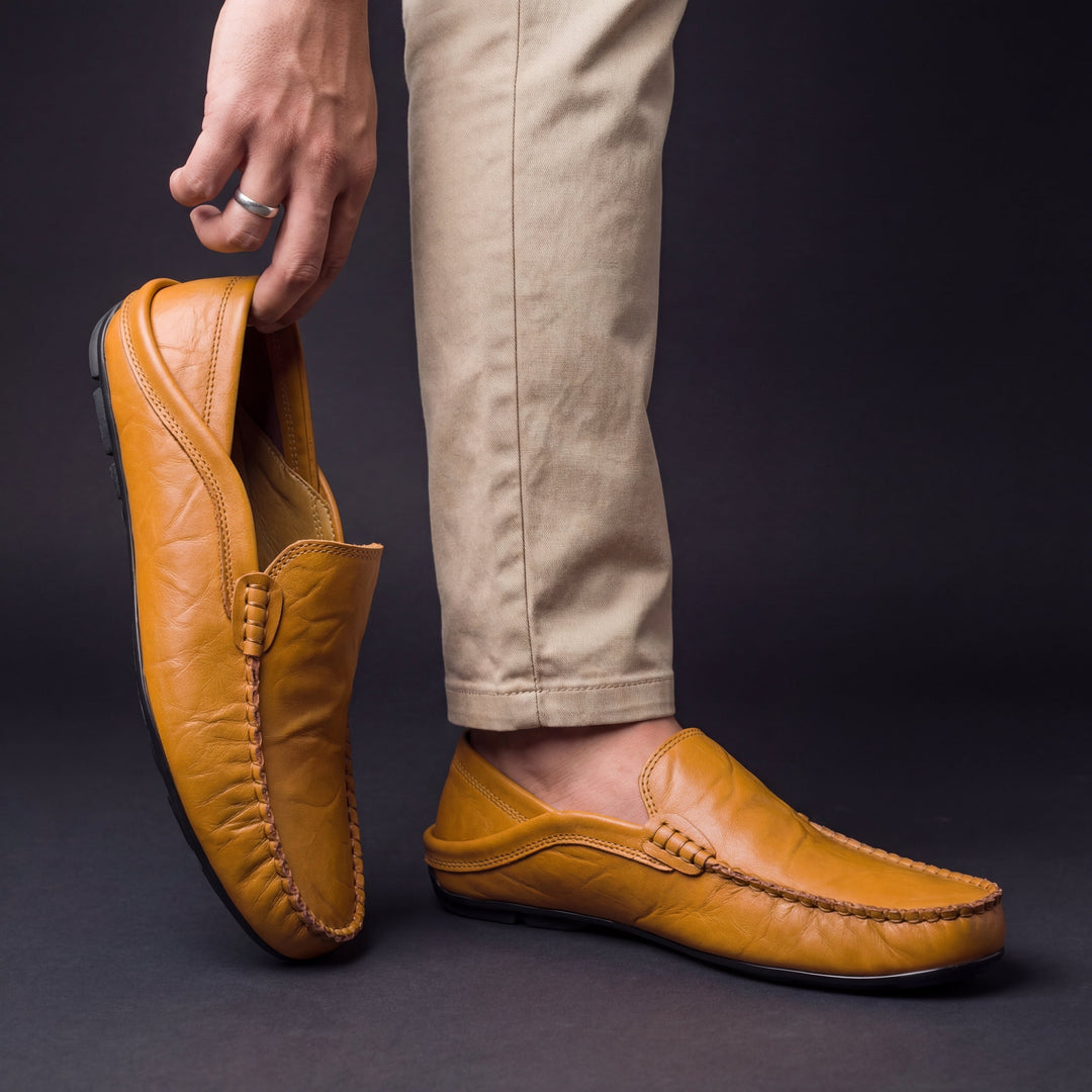 Gisela | Leder-Loafer