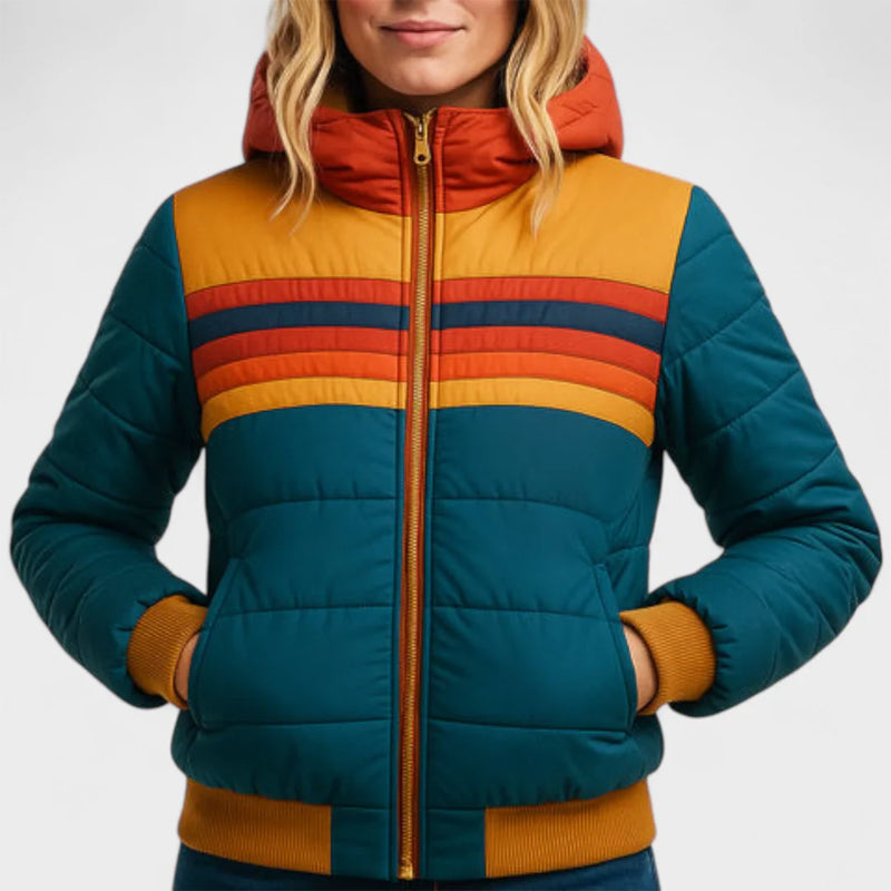 Nadine | Retro-Pufferjacke