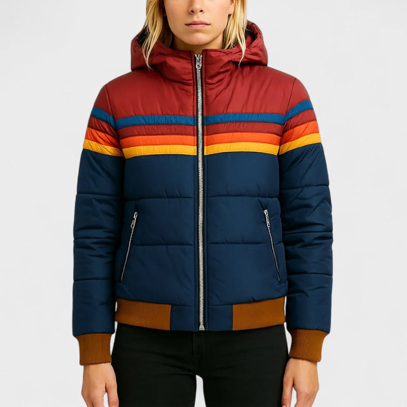 Nadine | Retro-Pufferjacke