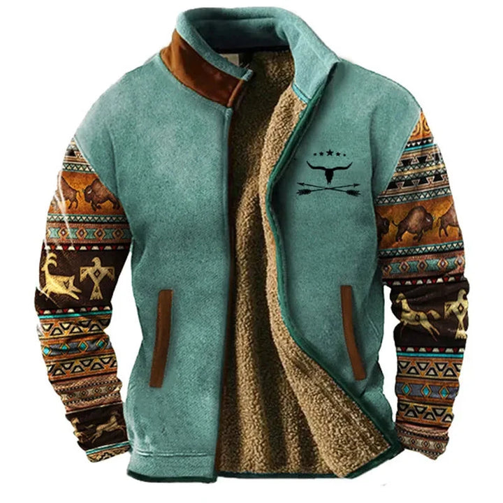 Erwin | Colorblock-Fleecejacke