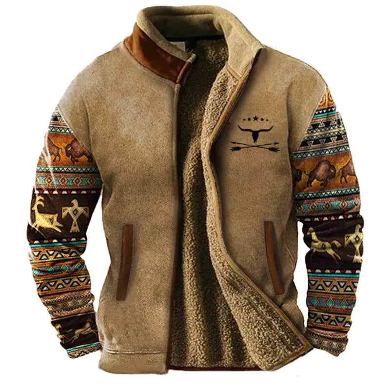 Erwin | Colorblock-Fleecejacke