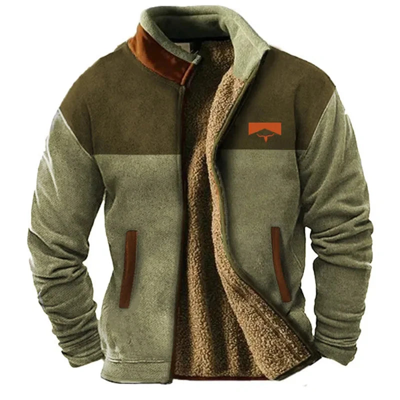 Erwin | Colorblock-Fleecejacke