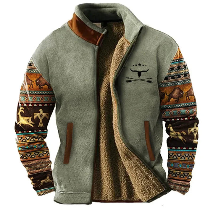Erwin | Colorblock-Fleecejacke