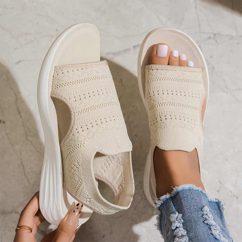 Yuna | Leichte Plateau-Sandalen für Damen