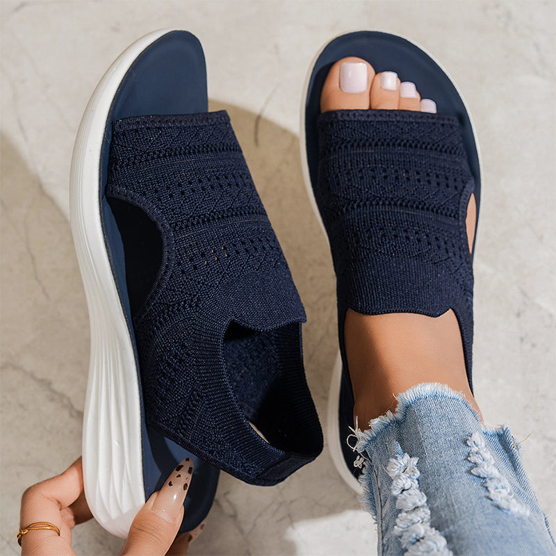 Yuna | Leichte Plateau-Sandalen für Damen