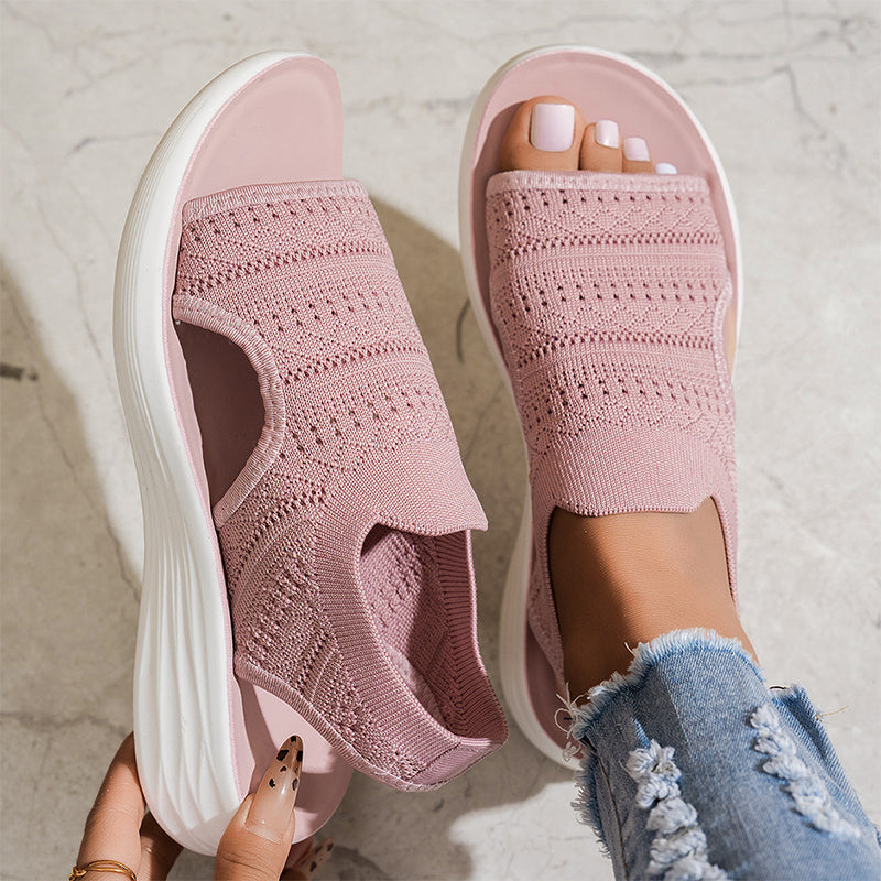 Yuna | Leichte Plateau-Sandalen für Damen
