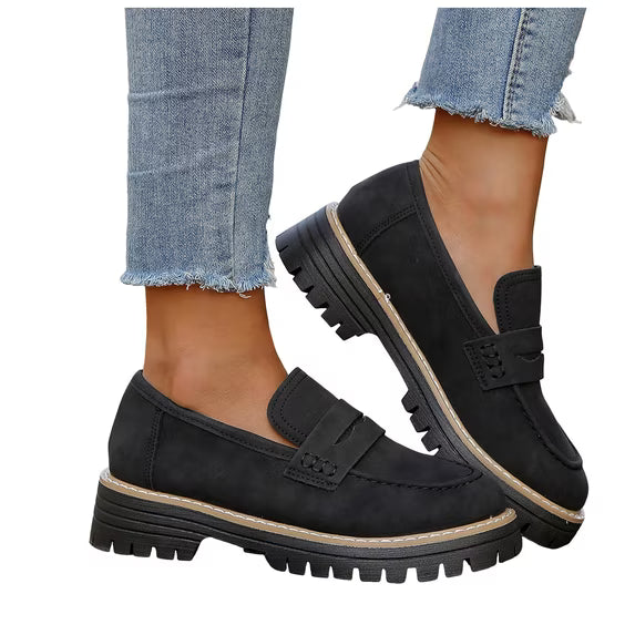 Petra | Orthopädische Plateau-Loafer